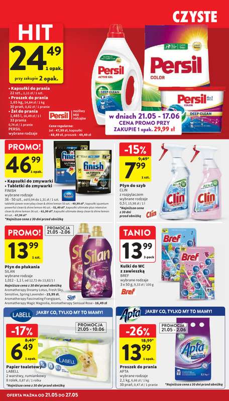 Intermarche - gazetka promocyjna Gazetka od czwartku 21.05 do środy 27.05 - strona 38