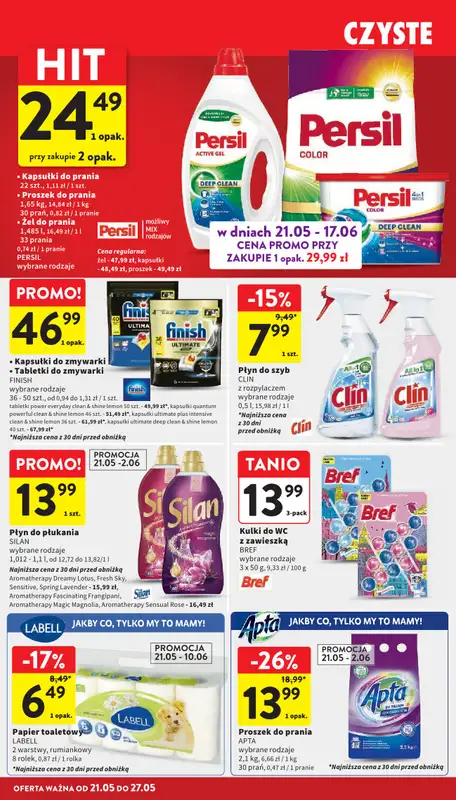 Intermarche - gazetka promocyjna Gazetka od czwartku 21.05 do środy 27.05 - strona 38