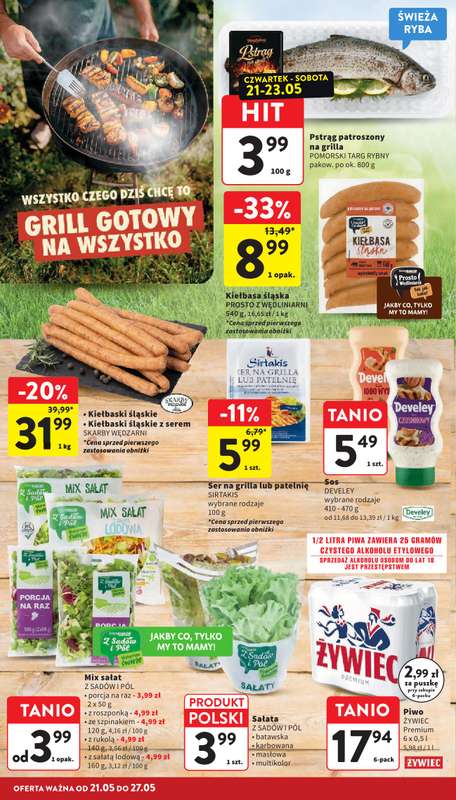 Intermarche - gazetka promocyjna Gazetka od czwartku 21.05 do środy 27.05 - strona 14