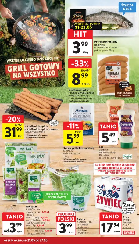 Intermarche - gazetka promocyjna Gazetka od czwartku 21.05 do środy 27.05 - strona 14