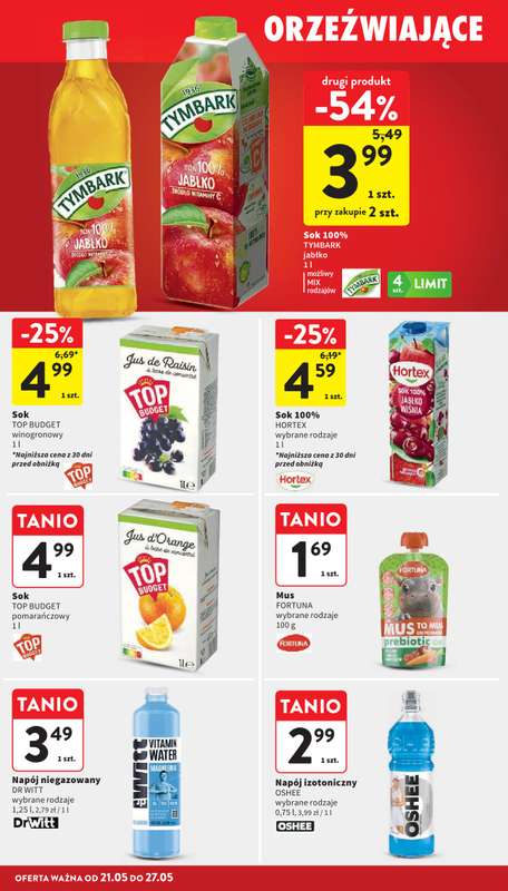 Intermarche - gazetka promocyjna Gazetka od czwartku 21.05 do środy 27.05 - strona 32