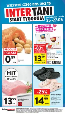 Intermarche - gazetka promocyjna Gazetka od czwartku 21.05 do środy 27.05 - strona 44