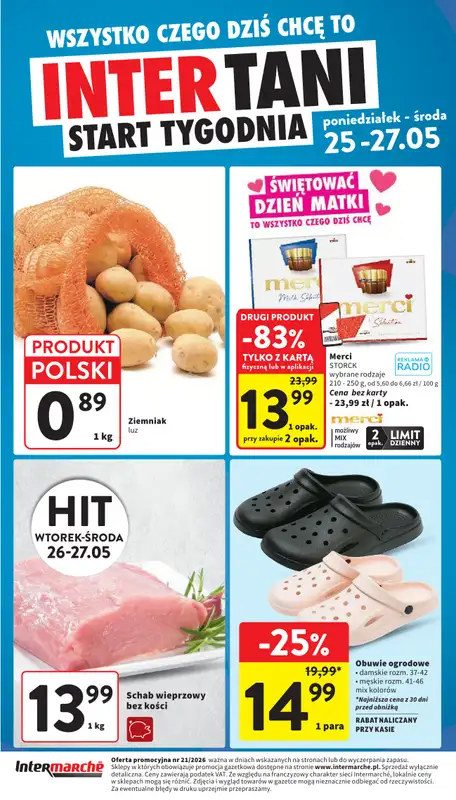 Intermarche - gazetka promocyjna Gazetka od czwartku 21.05 do środy 27.05 - strona 44
