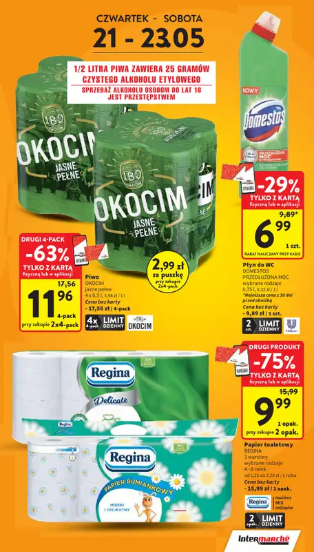 Intermarche - gazetka promocyjna Gazetka od czwartku 21.05 do środy 27.05 - strona 5