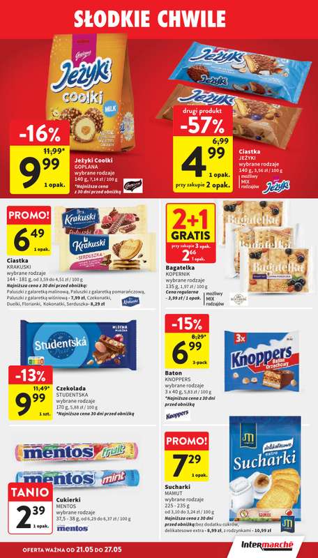Intermarche - gazetka promocyjna Gazetka od czwartku 21.05 do środy 27.05 - strona 29