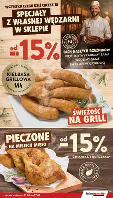 Intermarche - gazetka promocyjna Gazetka od czwartku 21.05 do środy 27.05 - strona 15