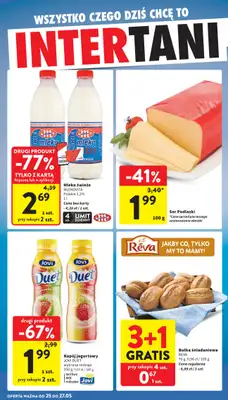 Intermarche - gazetka promocyjna Intertani start tygodnia od poniedziałku 25.05 do środy 27.05 - strona 2