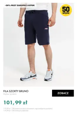 50 style - gazetka promocyjna Koszulki polo i szorty: -30% przy zakupie 2 szt. od wtorku 19.05  - strona 3