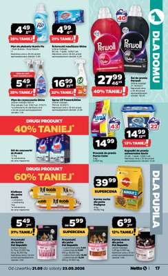 Netto - gazetka promocyjna Gazetka Spożywcza od czwartku 21.05 do soboty 23.05 - strona 17