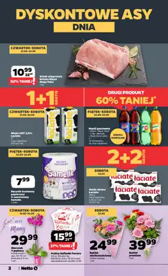 Netto - gazetka promocyjna Gazetka Spożywcza od czwartku 21.05 do soboty 23.05 - strona 2