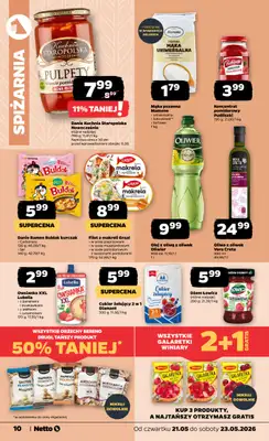 Netto - gazetka promocyjna Gazetka Spożywcza od czwartku 21.05 do soboty 23.05 - strona 10