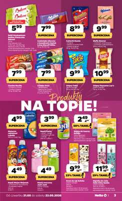 Netto - gazetka promocyjna Gazetka Spożywcza od czwartku 21.05 do soboty 23.05 - strona 3