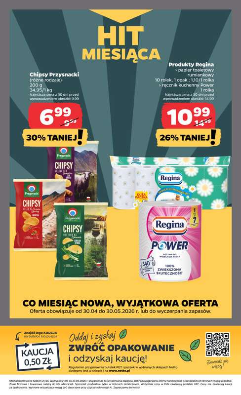 Netto - gazetka promocyjna Gazetka Spożywcza od czwartku 21.05 do soboty 23.05 - strona 19