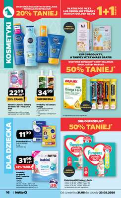 Netto - gazetka promocyjna Gazetka Spożywcza od czwartku 21.05 do soboty 23.05 - strona 16