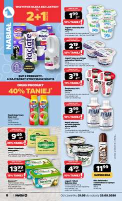 Netto - gazetka promocyjna Gazetka Spożywcza od czwartku 21.05 do soboty 23.05 - strona 8