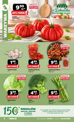 Netto - gazetka promocyjna Gazetka Spożywcza od czwartku 21.05 do soboty 23.05 - strona 4
