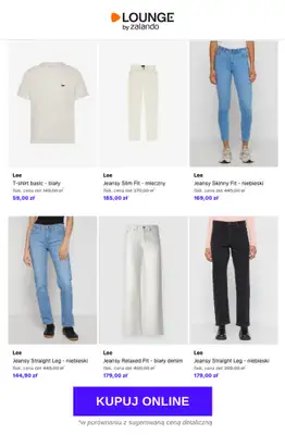 Lounge by Zalando - gazetka promocyjna Do -73% Lee od wtorku 19.05 do piątku 22.05 - strona 6