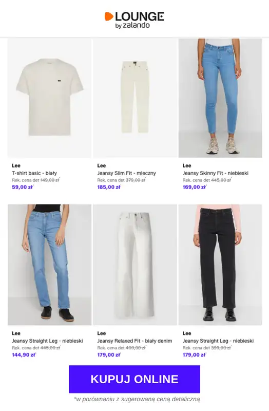 Lounge by Zalando - gazetka promocyjna Do -73% Lee od wtorku 19.05 do piątku 22.05 - strona 6