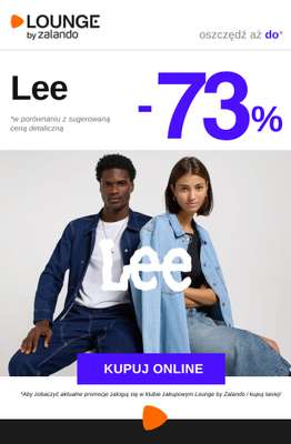 Lounge by Zalando - gazetka promocyjna Do -73% Lee od wtorku 19.05 do piątku 22.05