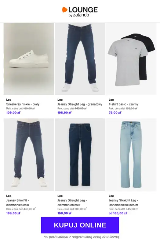 Lounge by Zalando - gazetka promocyjna Do -73% Lee od wtorku 19.05 do piątku 22.05 - strona 2