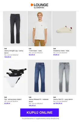 Lounge by Zalando - gazetka promocyjna Do -73% Lee od wtorku 19.05 do piątku 22.05 - strona 10