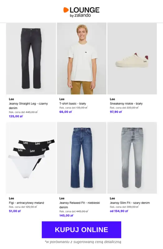 Lounge by Zalando - gazetka promocyjna Do -73% Lee od wtorku 19.05 do piątku 22.05 - strona 10