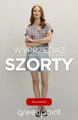 Greenpoint - gazetka promocyjna Szorty w super cenach! od wtorku 19.05 