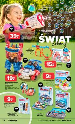 Netto - gazetka promocyjna Inspiracje tygodnia Dzień Dziecka  do środy 27.05 - strona 2