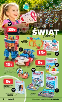 Netto - gazetka promocyjna Inspiracje tygodnia Dzień Dziecka  do środy 27.05 - strona 2