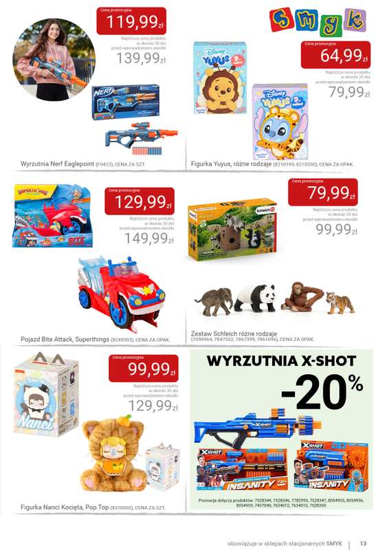 Smyk - gazetka promocyjna Dzień Dziecka - katalog od wtorku 19.05 do poniedziałku 01.06 - strona 13