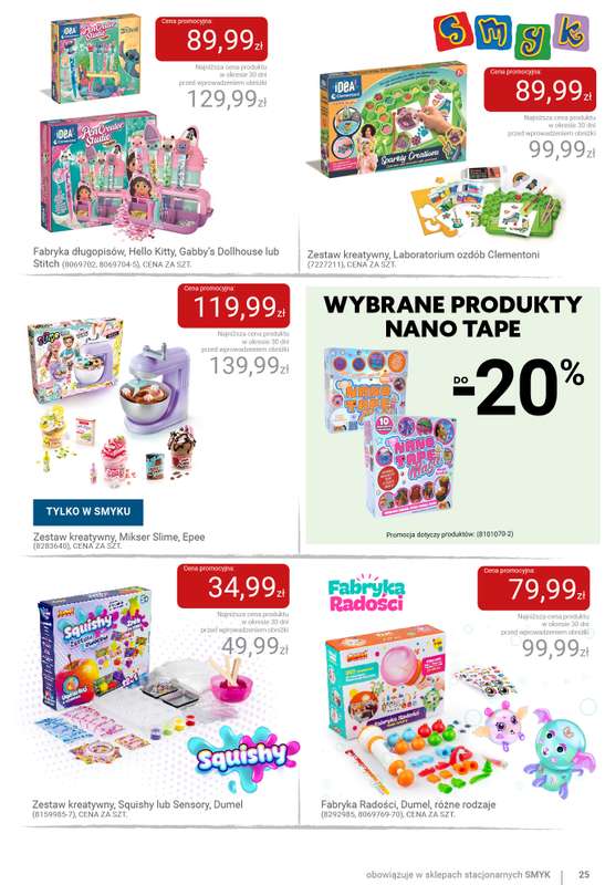 Smyk - gazetka promocyjna Dzień Dziecka - katalog od wtorku 19.05 do poniedziałku 01.06 - strona 25
