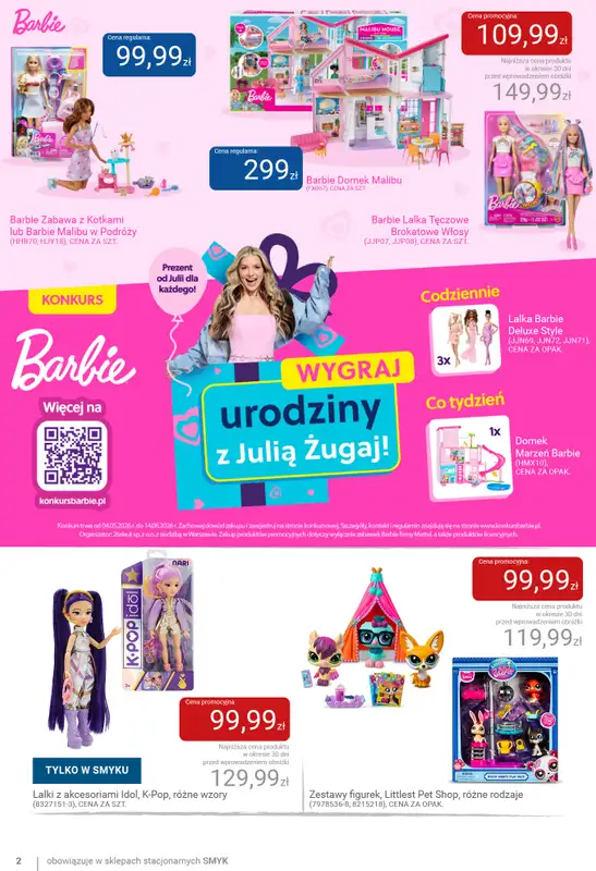 Smyk - gazetka promocyjna Dzień Dziecka - katalog od wtorku 19.05 do poniedziałku 01.06 - strona 2