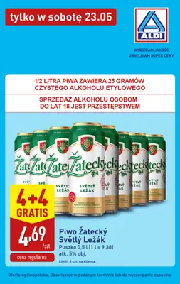 Aldi - gazetka promocyjna Najlepsze oferty na sobotę w Aldi! od soboty 23.05 do soboty 23.05 - strona 5