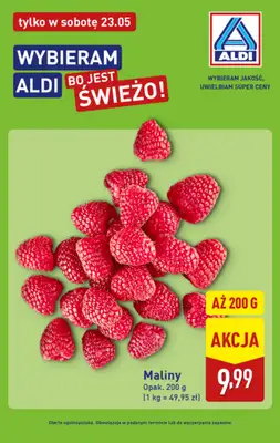Aldi - gazetka promocyjna Najlepsze oferty na sobotę w Aldi! od soboty 23.05 do soboty 23.05 - strona 4