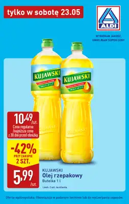 Aldi - gazetka promocyjna Najlepsze oferty na sobotę w Aldi! od soboty 23.05 do soboty 23.05 - strona 2