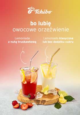 Tchibo - gazetka promocyjna Owocowe orzeźwienie w Tchibo! od piątku 22.05 do niedzieli 14.06