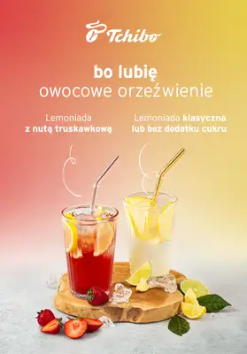 Tchibo - gazetka promocyjna Owocowe orzeźwienie w Tchibo! od piątku 22.05 do niedzieli 14.06