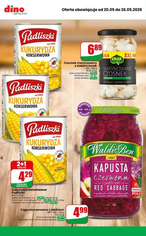 Dino - gazetka promocyjna MEGA promocje! od środy 20.05 do wtorku 26.05 - strona 8