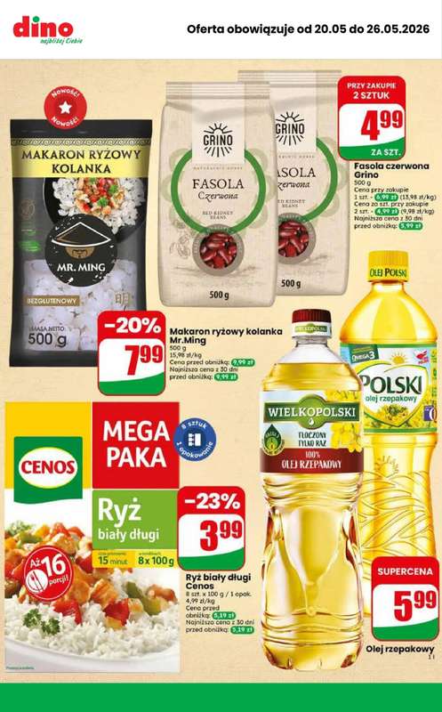 Dino - gazetka promocyjna MEGA promocje! od środy 20.05 do wtorku 26.05 - strona 9