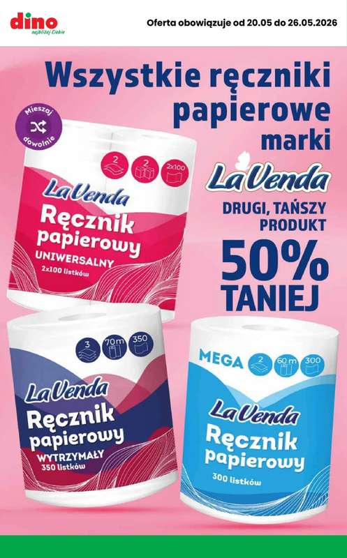 Dino - gazetka promocyjna MEGA promocje! od środy 20.05 do wtorku 26.05 - strona 3