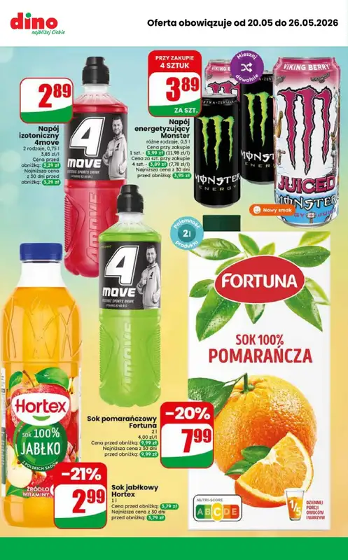 Dino - gazetka promocyjna MEGA promocje! od środy 20.05 do wtorku 26.05 - strona 5