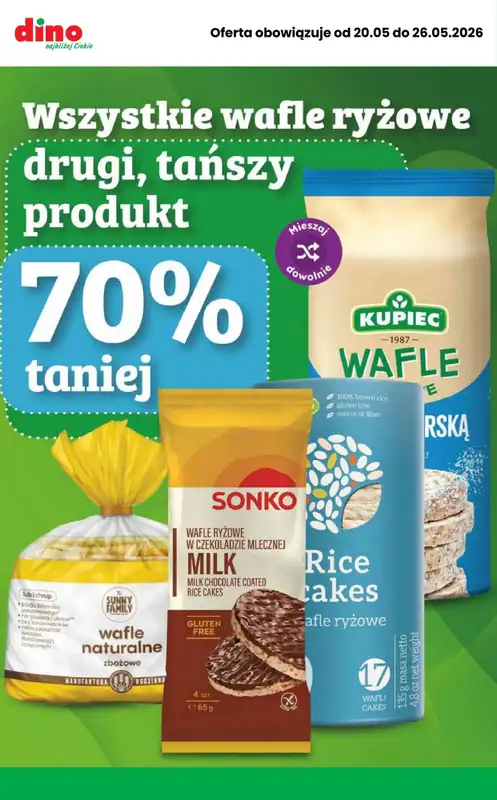 Dino - gazetka promocyjna MEGA promocje! od środy 20.05 do wtorku 26.05 - strona 2