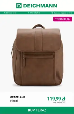Deichmann - gazetka promocyjna Torby i plecaki -20% | Deichmann PLUS -30% od wtorku 19.05 do niedzieli 31.05 - strona 9