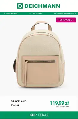 Deichmann - gazetka promocyjna Torby i plecaki -20% | Deichmann PLUS -30% od wtorku 19.05 do niedzieli 31.05 - strona 4
