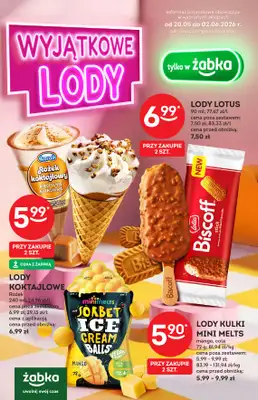 Żabka - gazetka promocyjna Katalog lodowy od środy 20.05 do wtorku 02.06