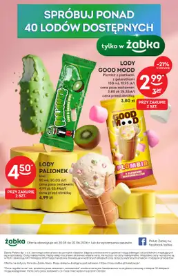 Żabka - gazetka promocyjna Katalog lodowy od środy 20.05 do wtorku 02.06 - strona 18