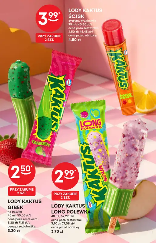 Żabka - gazetka promocyjna Katalog lodowy od środy 20.05 do wtorku 02.06 - strona 4