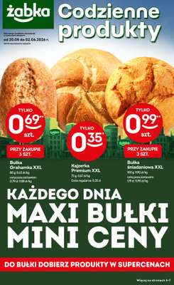 Żabka - gazetka promocyjna Gazetka Spożywcza od środy 20.05 do wtorku 02.06