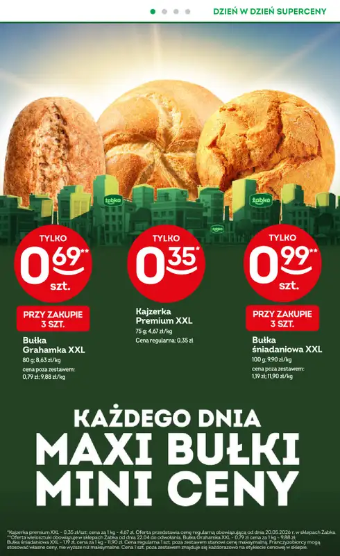 Żabka - gazetka promocyjna Gazetka Spożywcza od środy 20.05 do wtorku 02.06 - strona 4