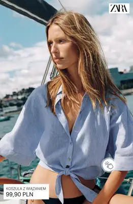 Zara - gazetka promocyjna Kolekcja lniana dla niej od wtorku 19.05  - strona 3